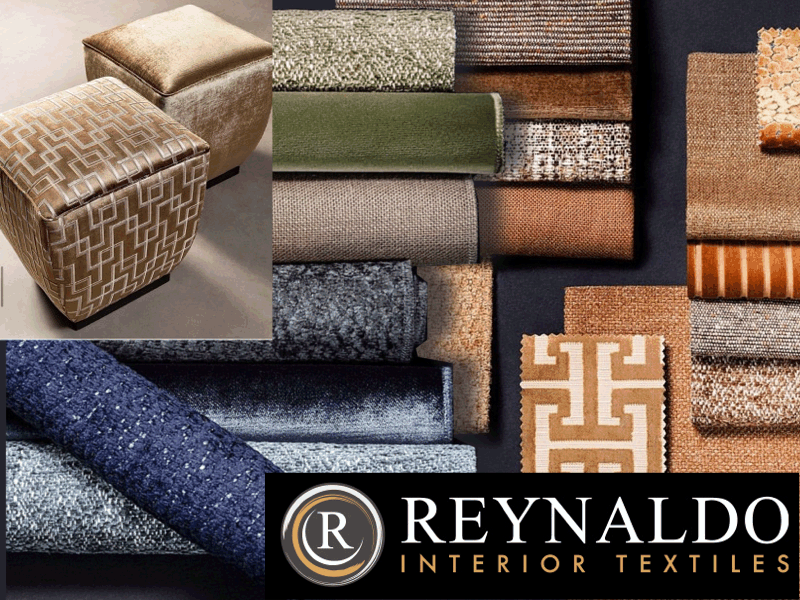 Visit Reynaldo Interior Textiles for exclusive high end velvets, Mohair’s, chenilles and other fabrics for the furniture, curtain & interior design market.